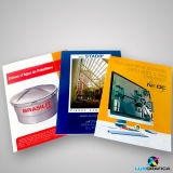 quanto custa folder com dobra Liberdade